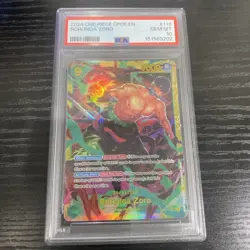 2024 ONE PIECE OP06-WINGS OF THE CAPTAIN #118 RORONOA ZORO PSA 10 GEM MINT - Image 4
