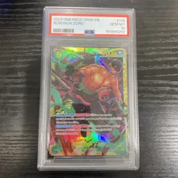 2024 ONE PIECE OP06-WINGS OF THE CAPTAIN #118 RORONOA ZORO PSA 10 GEM MINT - Image 5