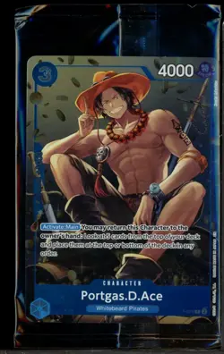 One Piece TCG: Portgas D. Ace P-074 Promo Tin Pack Set Vol. 2 Sealed English - Image 1