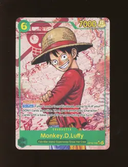 One Piece English OP13-118 Monkey D Luffy Alternate Art Secret Rare - Image 1