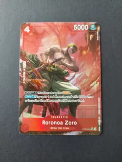 Roronoa Zoro ST21-015 Parallel Alt Art Starter Deck EX One Piece English NM/LP - Image 1