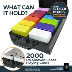 Game Card Storage Case (PRO/MTG Edition) | Suitable for Magic The Gathering, Yug - Image 4