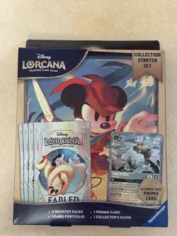 Disney Lorcana TCG Fabled Collection Starter Kit Tinker Bell Promo - Image 1