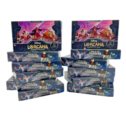 Lot of (12) Disney Lorcana TCG Rise Of The Floodborn Booster Boxes SEALED - Image 1