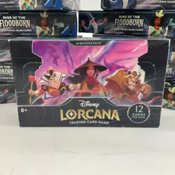 Lot of (12) Disney Lorcana TCG Rise Of The Floodborn Booster Boxes SEALED - Image 2