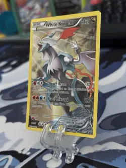 White Kyurem XY81 XY Promo Full Art Holo Pokemon Card - LP - Image 3