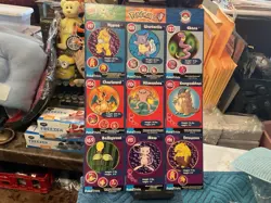15 - SHEETS BURGER KING POKEMON UNCUT SHEETS CARDS NUMBERS 1- 20 ) (READ)LESS’#S - Image 2