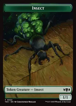 Zombie Druid // Insect Double-Sided Token - MTG Cards Shop - Image 2