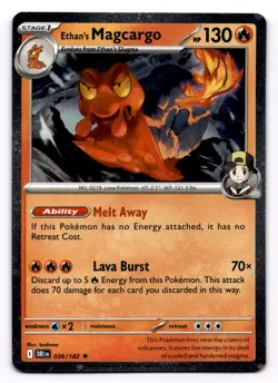 Ethan's Magcargo - (Cosmo Holo) 036/182 Promo Cards & Products Holo NM - Image 1