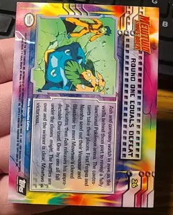 Round One Equals Defeat #26 Topps Pokemon Movie Mewtwo Strikes Back Card NM - Image 4