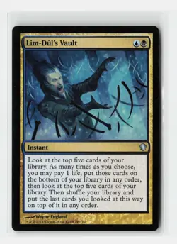 Lim-Dul's Vault Commander 2013 Magic The Gathering MTG Card - Image 1