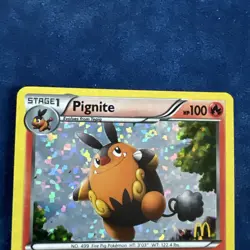 Pokemon Card 2011 Black & White - Pignite 17/114 Holo - Image 3