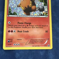 Pokemon Card 2011 Black & White - Pignite 17/114 Holo - Image 4