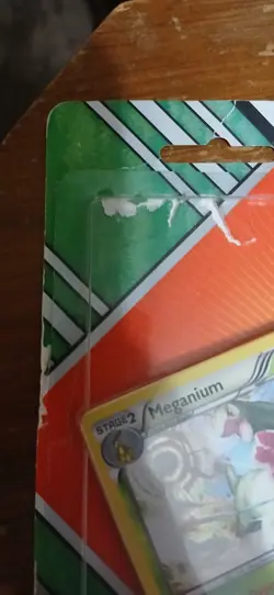 Pokemon Meganium Typhlosion and Feraligatr Cards In Box With Coin (No Packs) - Image 2