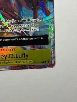 Monkey.D.Luffy (Illustration Box Vol.3) OP07-109 Promo One Piece Card Game - Image 5