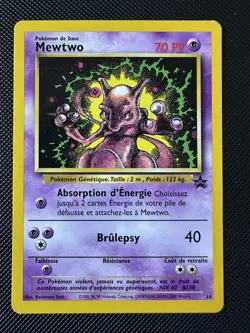 Mewtwo FRANCAIS - Wizards Promo Black Star #14 - 2000 - FR Pokemon Card - Image 1