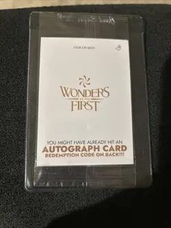 Wonders Of The First Sealed Card April 2026 from PSA Magazine NEW - Image 1