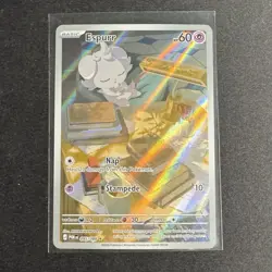 Espurr 095/088 – Perfect Order Illustration Rare Holo Pokemon Card NM/M - Image 1