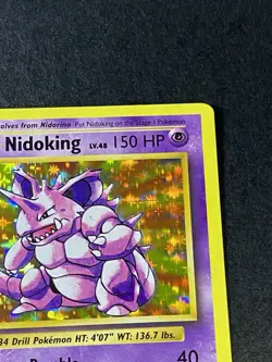 Pokemon Nidoking TCG Reverse Holo Rare Card 45/108 XY Evolutions 2016 NM #B - Image 4