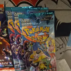 17 Pack Pokemon TCG Korean Booster Packs Variety Set Card Bundle Collection - Image 3