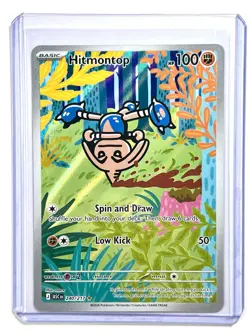 Hitmontop 240/217 Illustration Rare IR Holo Ascended Heroes Pokemon TCG Card - Image 3
