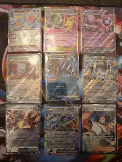 Pokemon TCG - Ascended Heroes EX Double Rare 9 Card Lot #3 - Image 1