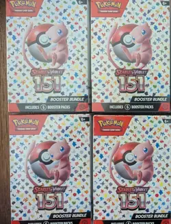 Pokemon TCG CARDS Scarlet & Violet 151 BOOSTER BUNDLES english - Image 2