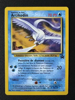 Artikodin FRANCAIS - Wizards Promo Black Star #22 - 2000 - FR Pokemon Card - Image 1