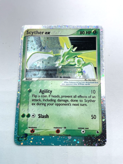 Pokemon Scyther ex 102/109 Ultra Rare Holo Foil 2003 Ruby & Sapphire Card - Image 1