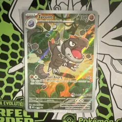 Pokemon Tyrunt 070 ME Mega Evolution Promo Full Art Holo Card HP100 Stage 1 2016 - Image 1