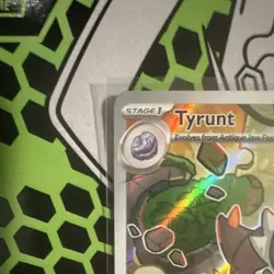 Pokemon Tyrunt 070 ME Mega Evolution Promo Full Art Holo Card HP100 Stage 1 2016 - Image 2