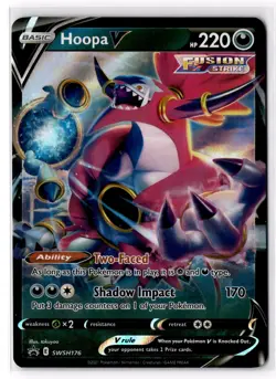 Hoopa V - SWSH176 SWSH: Sword & Shield Promo Cards Holo NM - Image 1