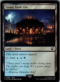 Treno, Dark City 290 Foil - FINAL FANTASY NM - Magic: The Gathering TCG - Image 1