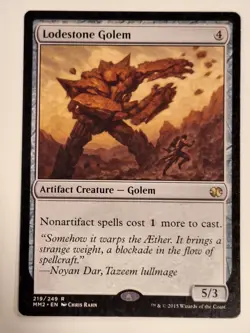 Lodestone Golem - Modern Masters - Magic the Gathering MTG Nice! - Image 1