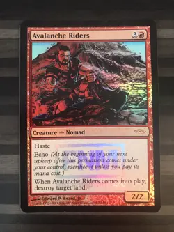 MTG | Avalanche Riders | DCI Judge Promo | FOIL | LP - Image 3