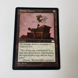 MTG Bubble Matrix Weatherlight Magic the Gathering LP - Image 1