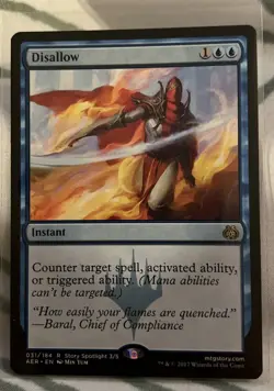 MTG Magic The Gathering Disallow *NP - Image 1