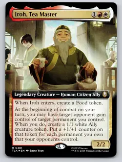 Iroh, Tea Master (Extended Art) 381 Avatar: The Last Airbender NM - Image 1