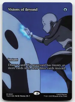 Visions of Beyond (Borderless) (Foil) NM Avatar: The Last Airbender: Eternal-Leg - Image 1