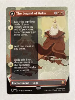 The Legend of Roku (Borderless) Avatar: The Last Airbender Regular - Image 1