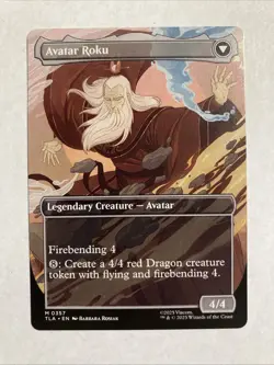 The Legend of Roku (Borderless) Avatar: The Last Airbender Regular - Image 2