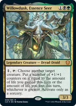 Willowdusk, Essence Seer - Foil x1 - Commander 2021 - NM-Mint, English - Command - Image 1