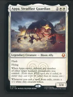 MTG Avatar The Last Airbender #10 Appa. Steadfast Guardian Mythic - Image 1