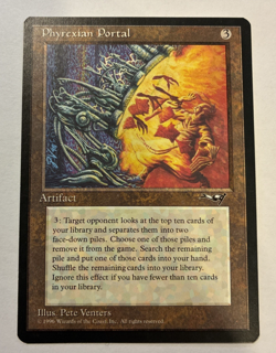 Phyrexian Portal Alliances Rare Magic the Gathering 1996 - NM - Image 1