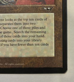 Phyrexian Portal Alliances Rare Magic the Gathering 1996 - NM - Image 3