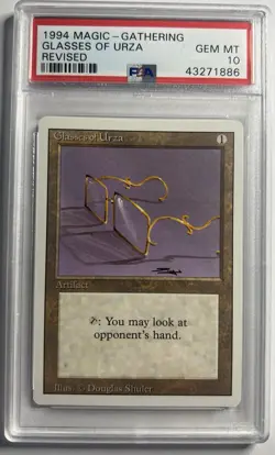 Glasses Of Urza Revised Edition PSA 10 | Magic The Gathering - Image 2