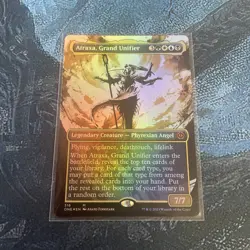 MTG Magic the Gathering FOIL Atraxa, Grand Unifier Borderless ONE! - Image 1