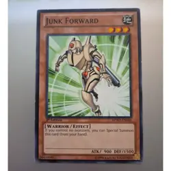 1996 Yu-Gi-Oh! 1st Edition Junk Forward BPW2-EN046 Common Card - Image 2