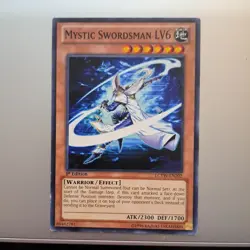 Yu-Gi-Oh! Mystic Swordsman Card LV6 1st Edition Common LCYW-EN202 - Image 2