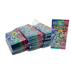 Lot of (110) Pokemon TCG Korean Triple Beat Booster Packs SEALED SV1a - Image 1